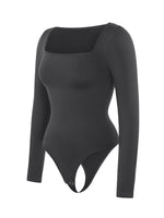 Load image into Gallery viewer, Hourglass Body – Long Sleeve Square Neck