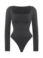 Load image into Gallery viewer, Hourglass Body – Long Sleeve Square Neck