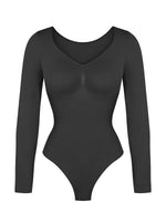 Load image into Gallery viewer, Hourglass Body- Long Sleeve V-neck