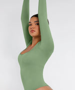 Load image into Gallery viewer, Hourglass Body – Long Sleeve Square Neck
