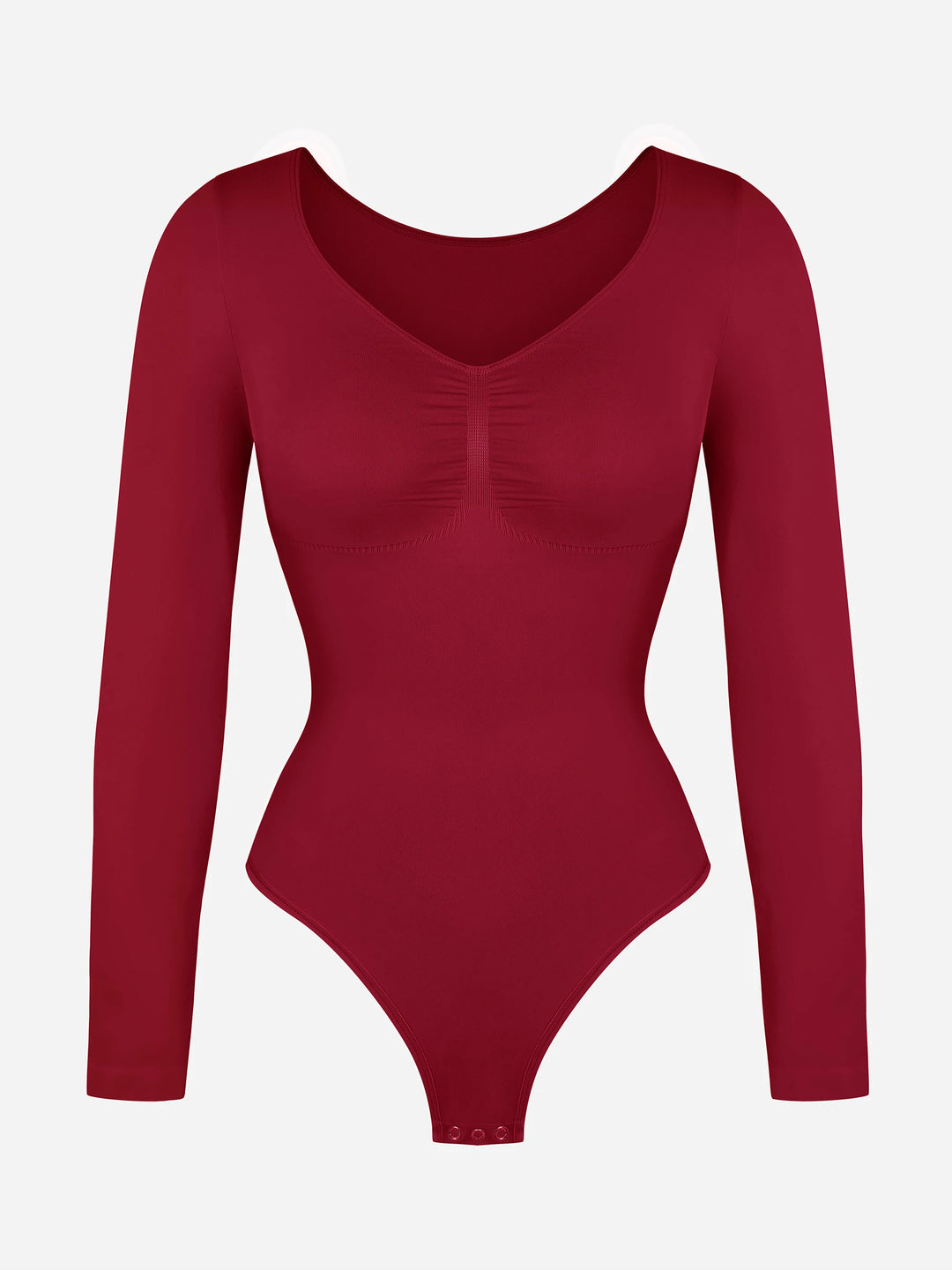 Hourglass Body- Long Sleeve V-neck