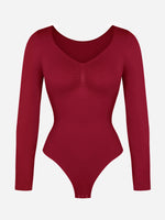 Load image into Gallery viewer, Hourglass Body- Long Sleeve V-neck
