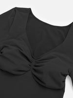 Load image into Gallery viewer, Hourglass Body- Long Sleeve V-neck
